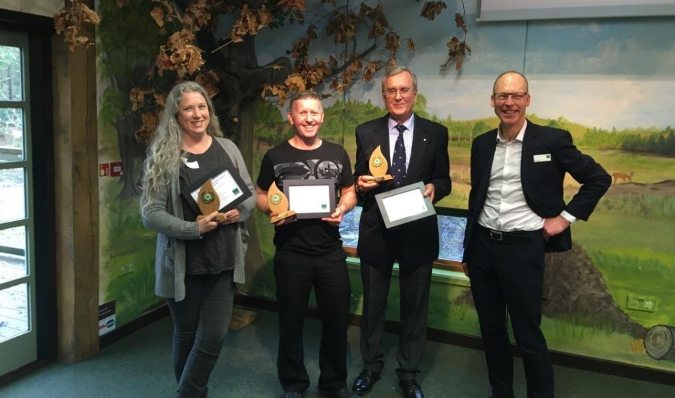 Natural England awards our volunteers for conservation work News